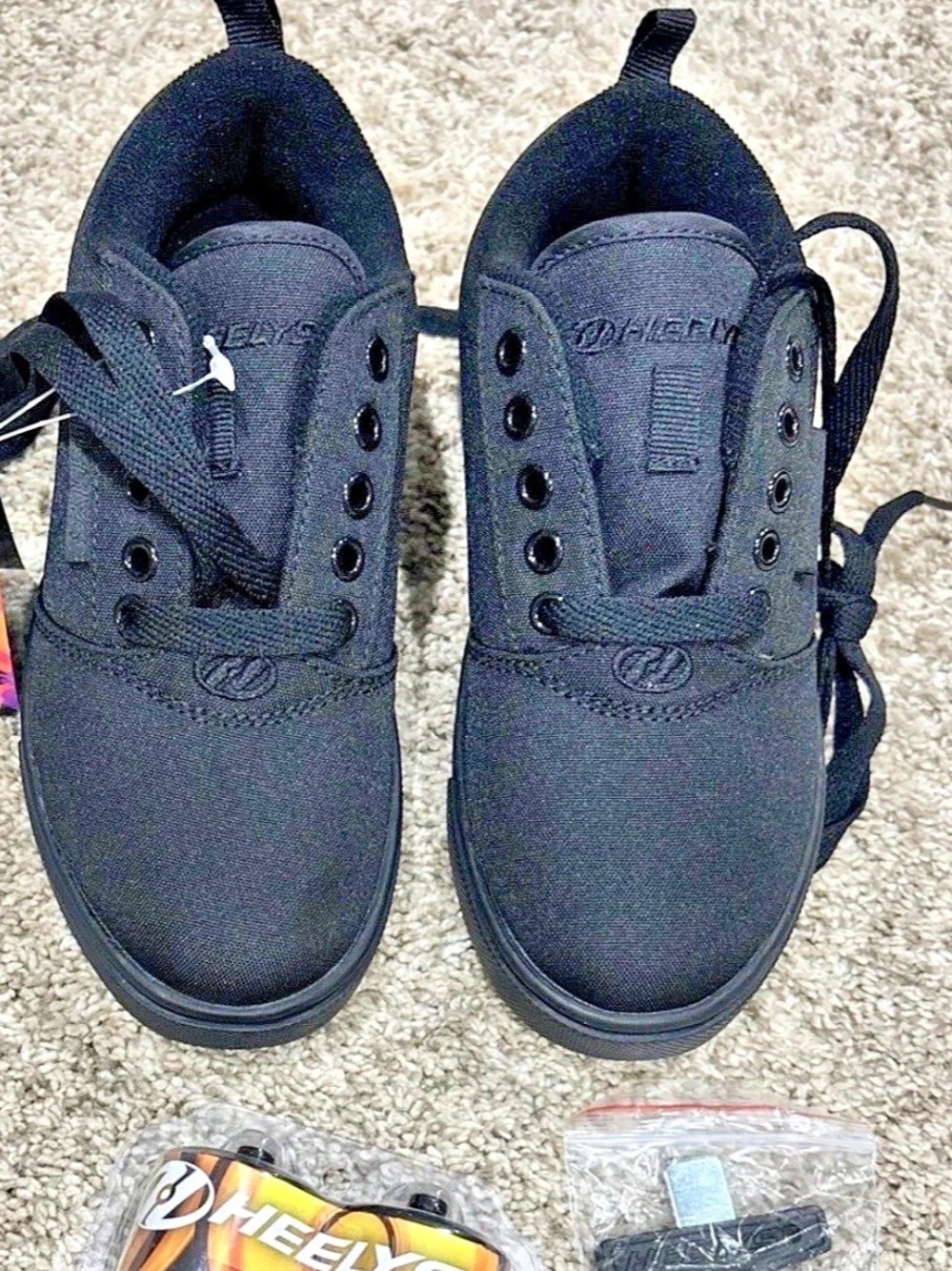 Heelys Pro 20 Black Wheeled Sneakers